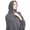 Cashmere Winter Women's Hooded Knitted Cape Shawl Cardigan