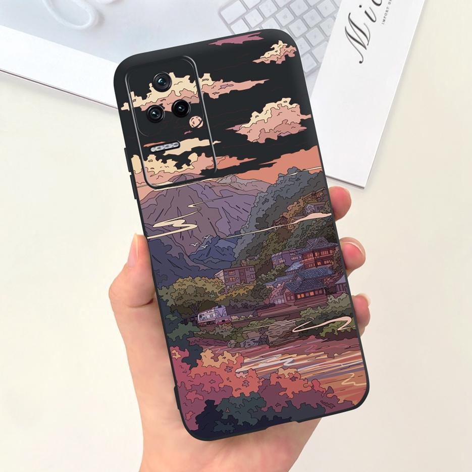 For Xiaomi Poco F4 Case Cute Fashion Cover Soft Silicone Protective Shell For Xiaomi Poco F4 GT PocoF4 Phone Cases 6.67'' Bumper