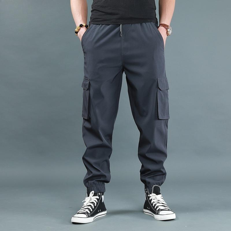 Men's Pants, Spring and Autumn Goods Pants, Men's Loose-fitting Pants, Outdoor Leisure Multi-pocket Quick-drying Pants