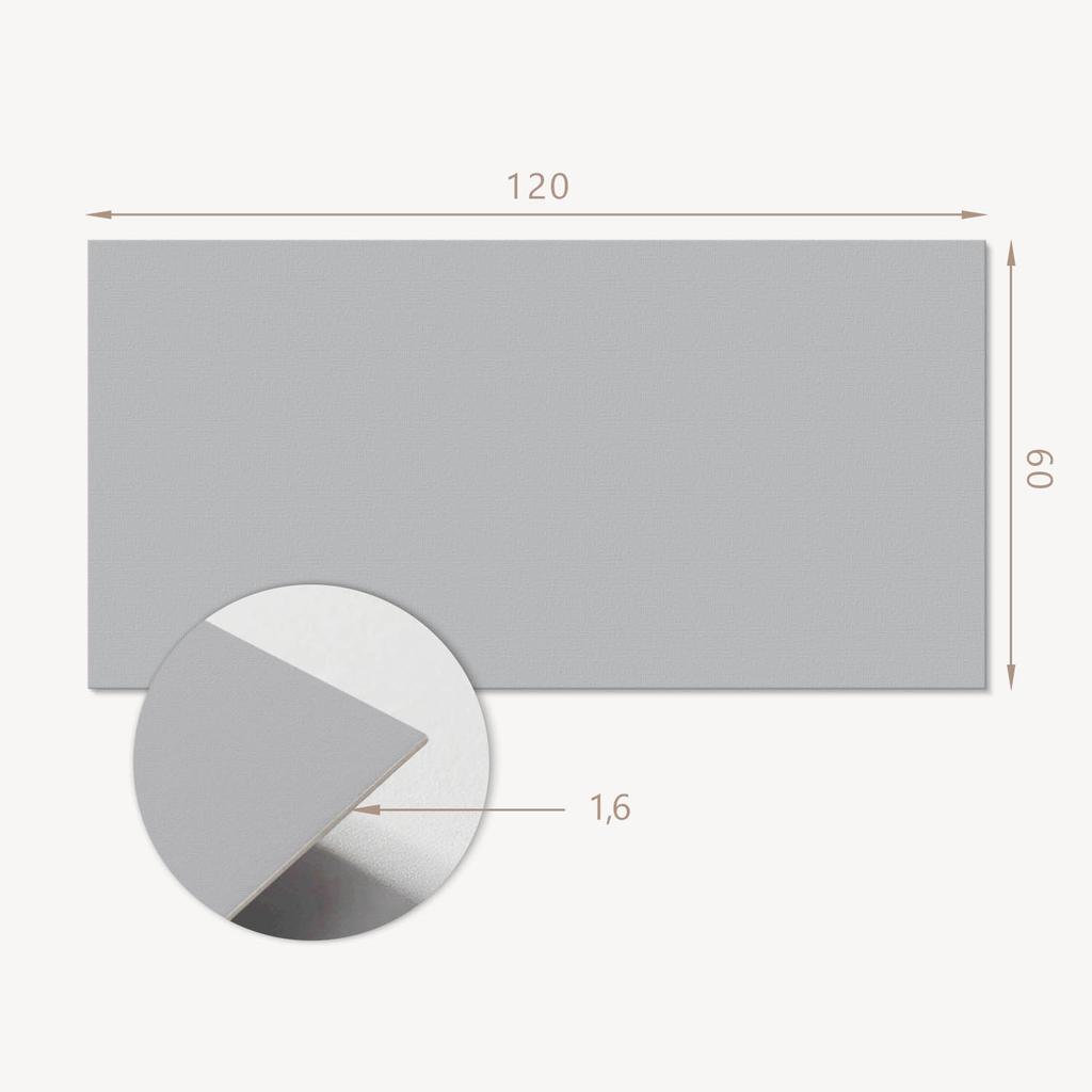 Self-adhesive Patterned Vinyl Decor for the Bedroom 120x60 Cm, Light Gray Color