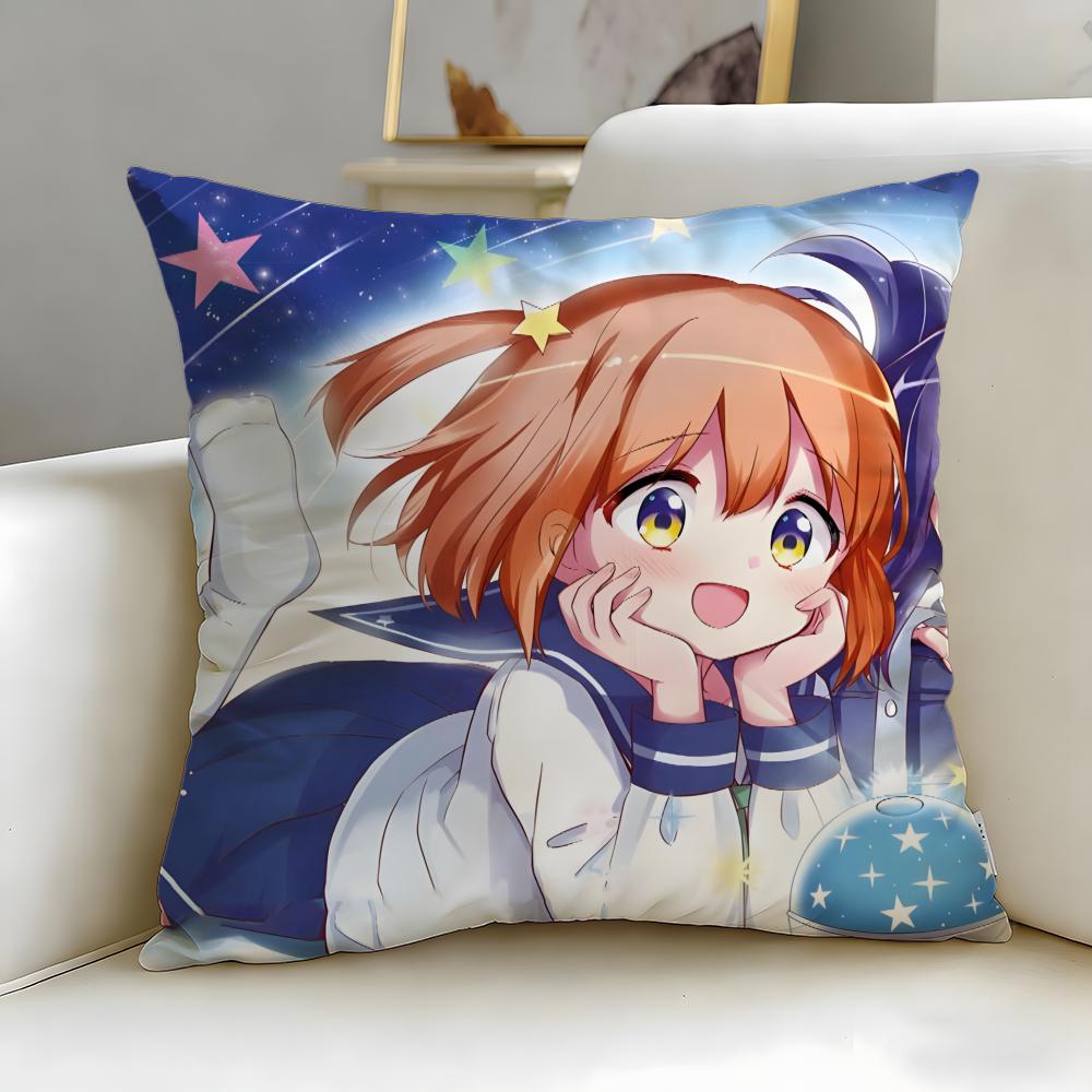 Anime Asteroid in Love Kissenbezug Weich Leicht zu Waschen Kissenhülle Vielseitig für Sofa Bett Reise und Büro