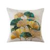 Pillow Home Ginkgo Plant Print Car Cushion Bedside Cushion Pillow Cover