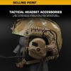 Taktisk hörlursskena fäste för hjälmskena för M-LOK hjälmadapter Brusreducerande hörlurar