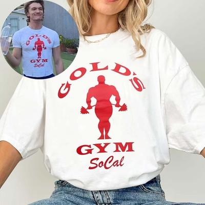 Gold039s Gym Socal Connor Shirt Hockey Film Romantiek Fan Matching Shirt S3XL Unisex T-shirt