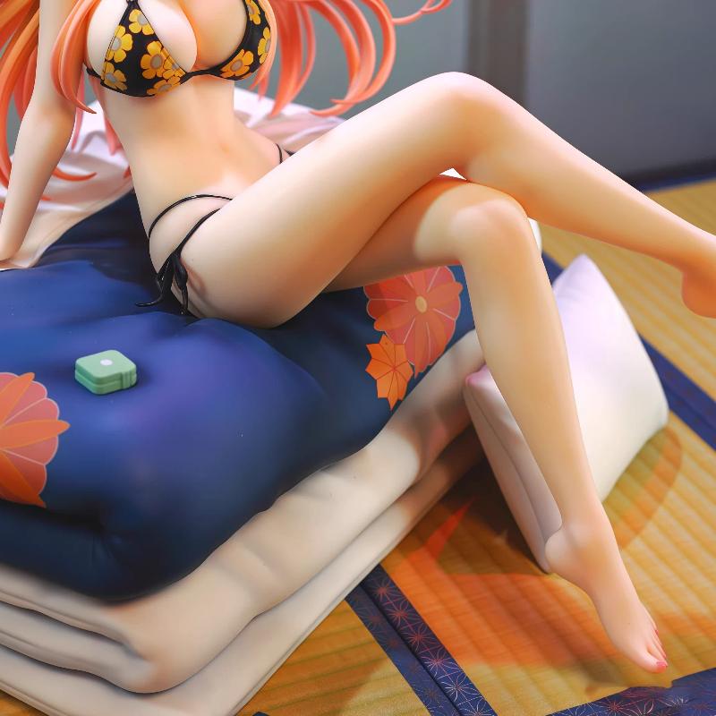 19cm Kitagawa Marin Sitting Pose Swimsuit Ver Anime Figure Collectible Figurine Desktop Decoration Car Ornament Gift For Otaku