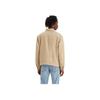 Levis Solid Color Simple Comfortable Loose Long Sleeve Cotton Jacket Men jackets Beige A6086-0007