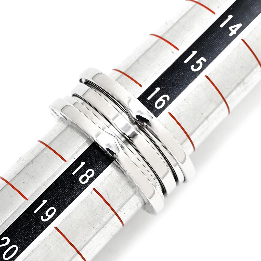 Bvlgari 323538 Be Zero One B-zero1 B-zero1 3 bandRing Ring K18WG #17(JP Size) Array