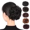 Bride Hairpiece Synthetic Hair Bun Retro Claw Hair Bun Hair Accessories Messy Curly Chignon  Women