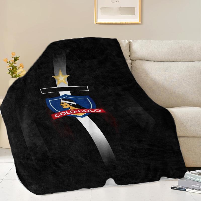 130x150cm Chile Club Social Y Deportivo Colo-Colos Blanket Air Conditioning Blanket Fashion Soft Blanket Office Bedroom