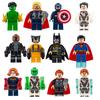 Ninja Warrior Superhero Doll With Weapon Single Building Block Assembly Toy