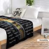 Christian Lion Scripture Jesus Throw Blanket for Women Men Kids Adults, Soft Warm Cozy Fleece Blanket for Couch Sofa Bed