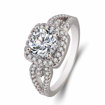 Modeschmuck Europäischer und amerikanischer Zirkonschmuck Zirkon Damenring Trendring 