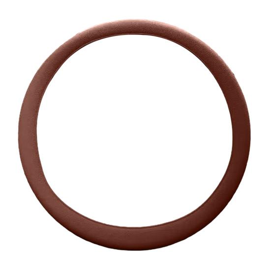 

Silicone Steering Wheel Cover Anti-Slip Sweat Proof Grip Universal Steering Wheel Protector for Circular D-Shaped Flat Wheels
