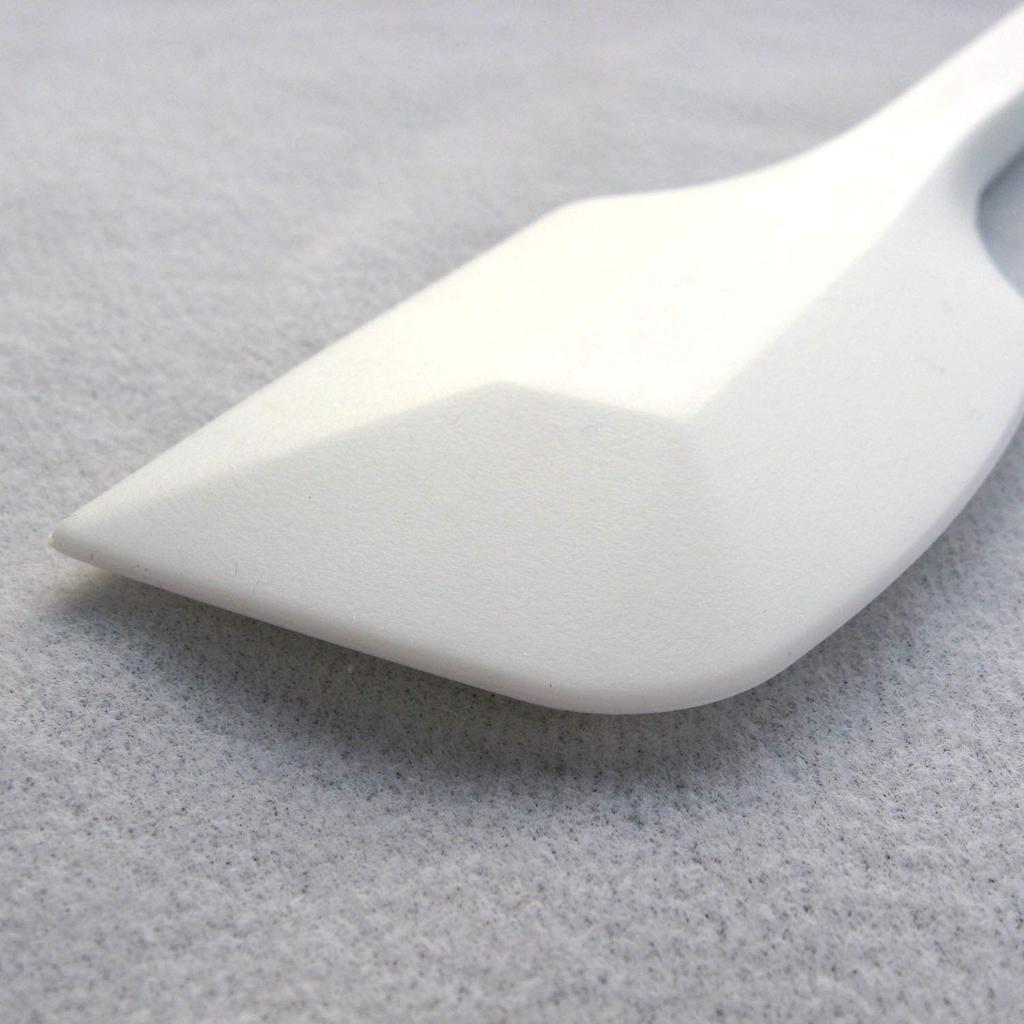 Nagao Silicone Rubber Large and Set of Molded Perfect for Cooking and Made in Japan Tsubame-Sanjo Heat-Resistant Spatula, Small, 2, White, One-Piece