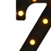 Alphabet Sign with LED Lights, Marquee Letter Display for Events