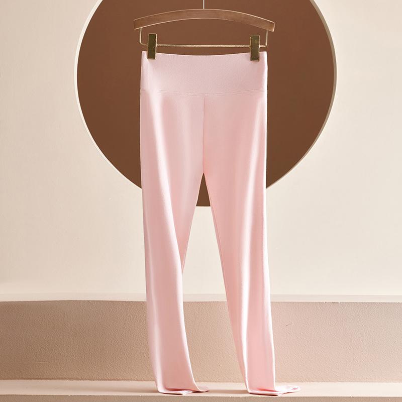 Women's Autumn Winter High Waist Warm Base Layer Leggings Hip Lifting and Tummy Control Slim Fit Heat Generating Plus Size Inner Wear Thermal Pants