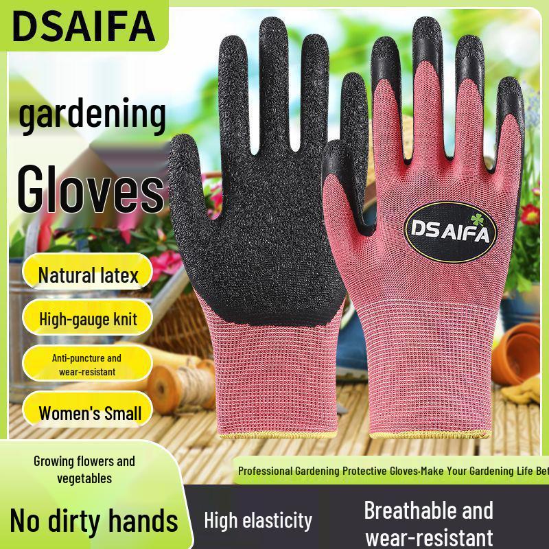 Durable Anti-Cut & Anti-Prick Gardening Gloves - Non-Slip Floral Work Protection