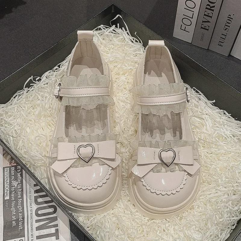 Women's 2024 French Mary Jane Loafers: Versatile Spring/Autumn Style, Perfect with Skirts - Trendy Leather Flats.