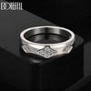 925 Sterling Silver AAA Ring Fashion Charm Exquisite Wedding Jewelry
