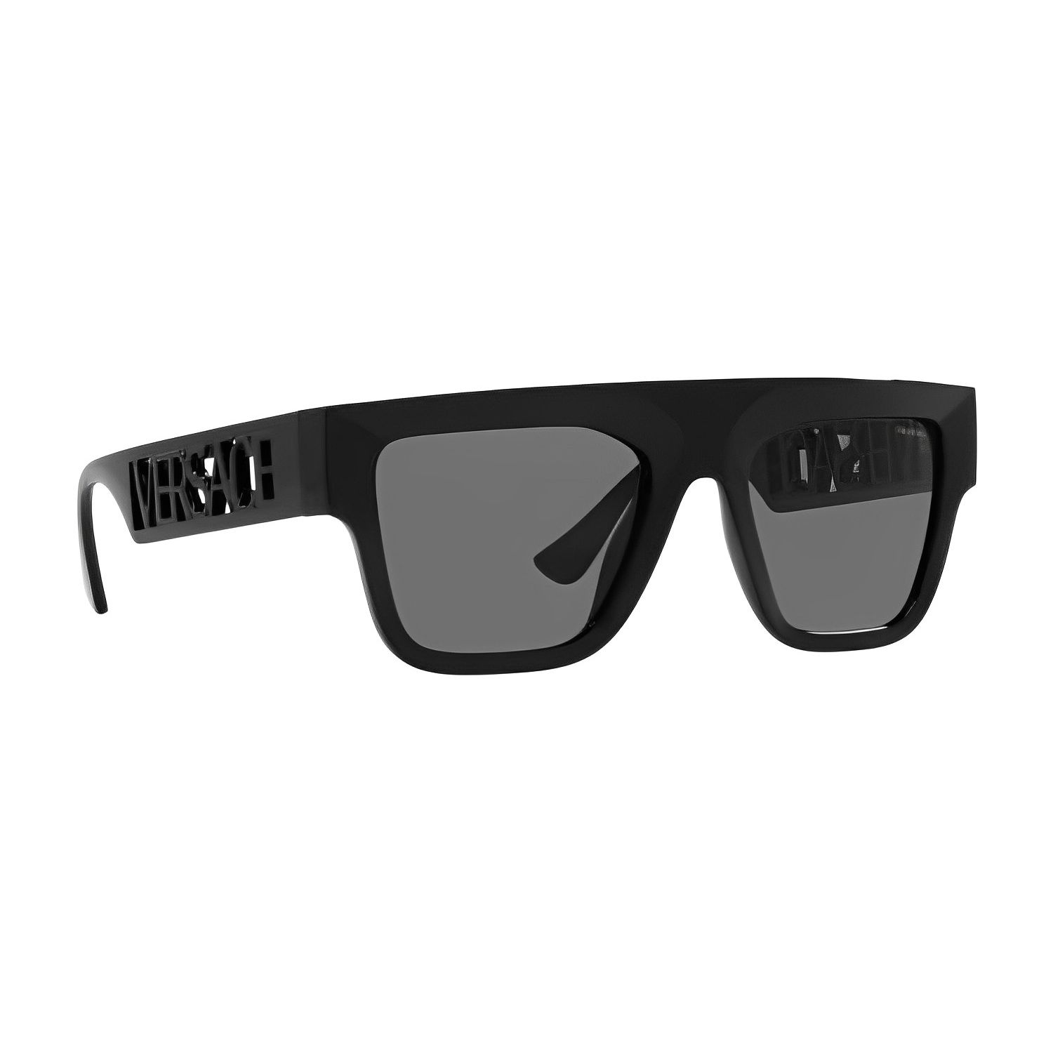 

Versace Casual Fashion Side Letter Frame Irregular Shape Sunglasses Men sunglasses Black VE4430UGB181 Black,53