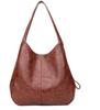 Borsa a Spalla Tote in Morbida Pelle Retrò Donna Euro-Americana CLE