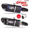 Kawasaki Ninja 400 M4 Carbon Fiber Exhaust Tail Section Modification