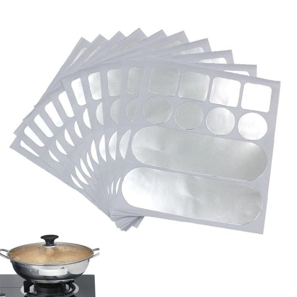 10Pcs Aluminum Foil Cookware Repair Tape for Pots Pans Kettles Metal Pipes and Ceramic Containers