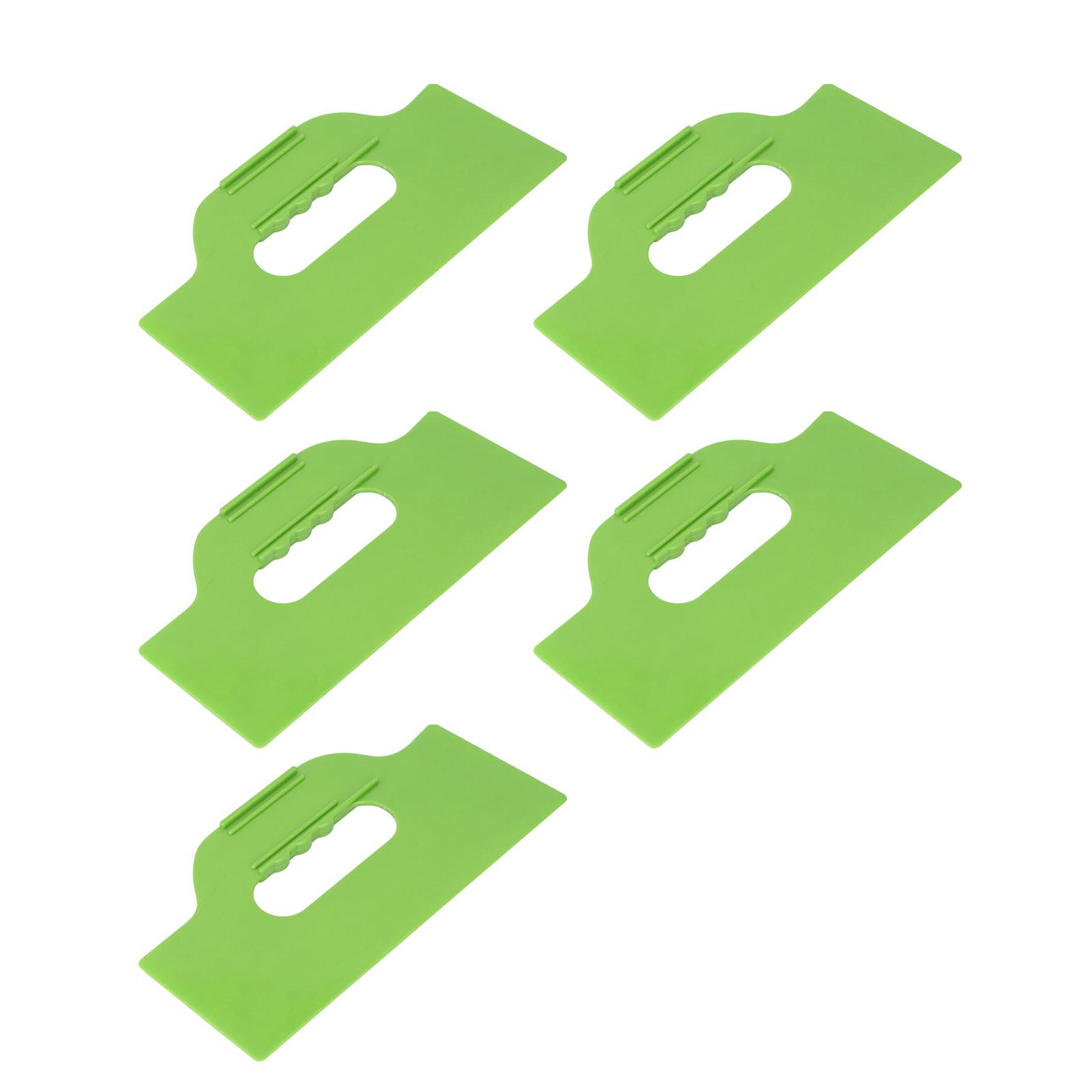 

5PCS 10 Inch Putty Spatulas Flexible Plastic Paint Scraper Set for Drywall Spackling Patching Painting