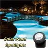 Dual Waterproof Solar Pond Spotlights Auto On/Off LED 6 Solar Underwater Lights Multicolor Submersible