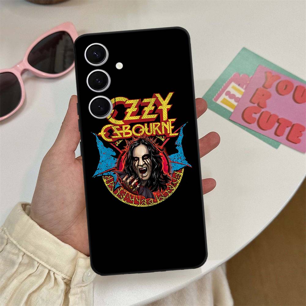 

O-Ozzy Osbourne Band Phone Case For Samsung S 24 Fe 25 Ultra Plus 20 Lite 21 30 22 23 24 22 Ultra 5G Fundas Samsung S25PLUS