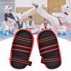 EVA Pad Instep Guards Foot Guard Protector for   Boxing MMA Muay Thai(black)