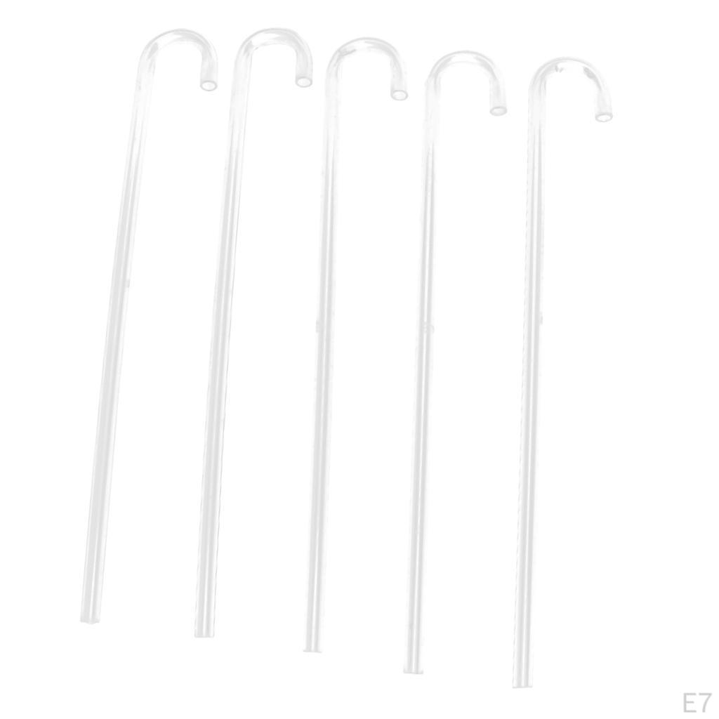5 Count Thick Tube for Water Changing Aquarium Fish Tank Pump