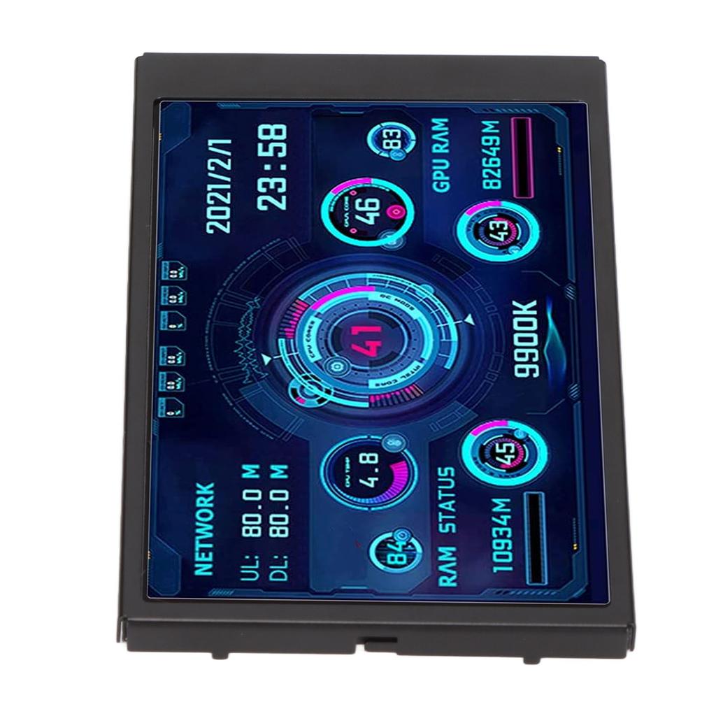 3.5in IPS USB Mini Screen AIDA64 PC CPU RAM Data Monitor PC Sensor Panel Display Temperature Monitor Computer Temp