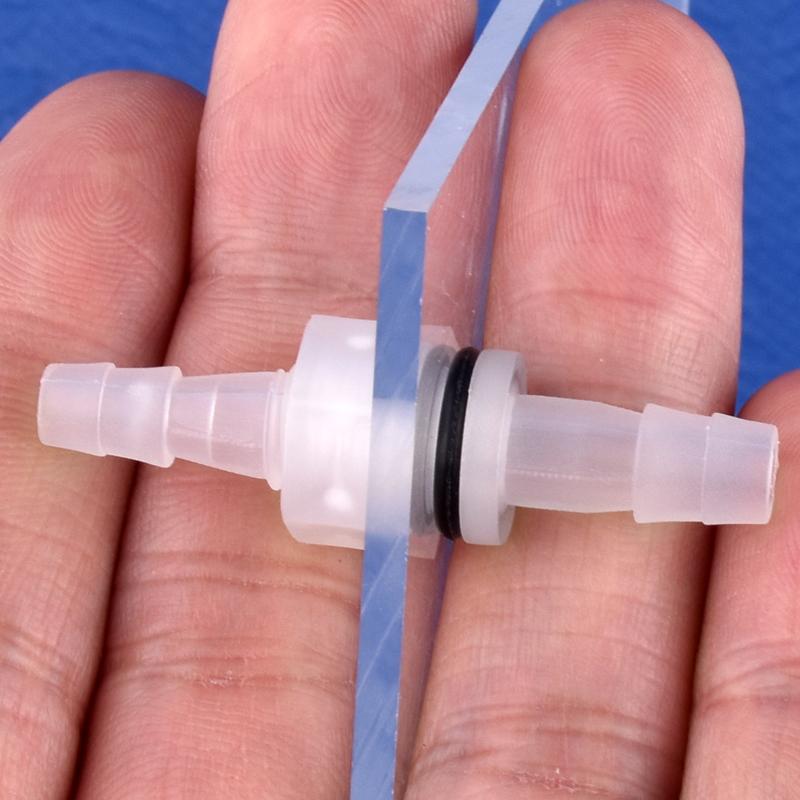 M6-M16 To 3-12mm Direct Connectors With Hex Nut  O-Ring Aquarium Tank Air Pump Adapter Garden Irrigation PP Pagoda Hose Joint