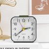Simple Battery Operated No Tick Alarm Clock Number Clock Bedside Clocks Home Decor