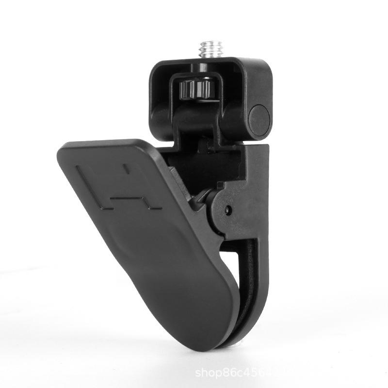 Universal Fill Light Phone Clip with 1/4" Interface, GoPro Cold Shoe, and Strong Grip for Video Conferences