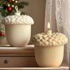 Flexible Pinecone Craft Mould for Plasters Holiday Decoration Making