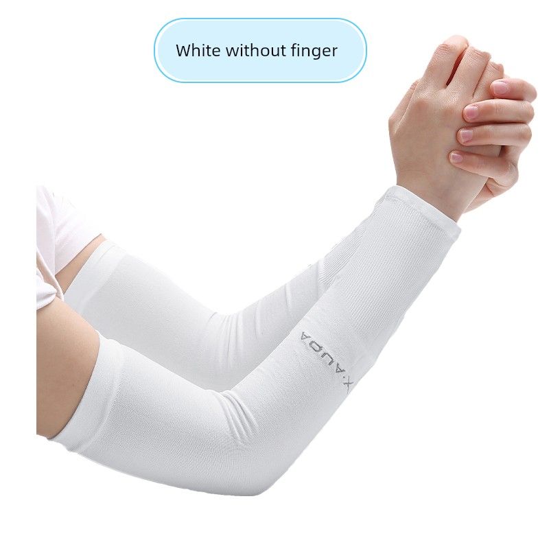 

Sun Protection Hat Women s UV-Proof Shell Sun Hat Air Top Sun Hat Big Brim Summer Kids Foldable Windproof Ice sleeve White 1 pair of ice cool sunscreen