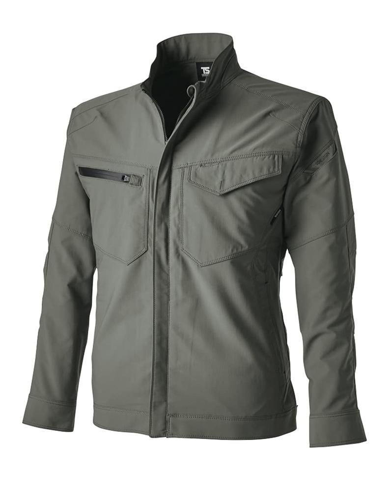 TS DESIGN Eco Hybrid Sage Size 55 M Double-Cloth Jacket, Fall/Winter, Green, 4616,