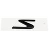 Car S Logo Trunk Body Badge Emblem Decals Sticker For Modena Levante Quattroporte Ghibli Granturismo Trofeo Accessories
