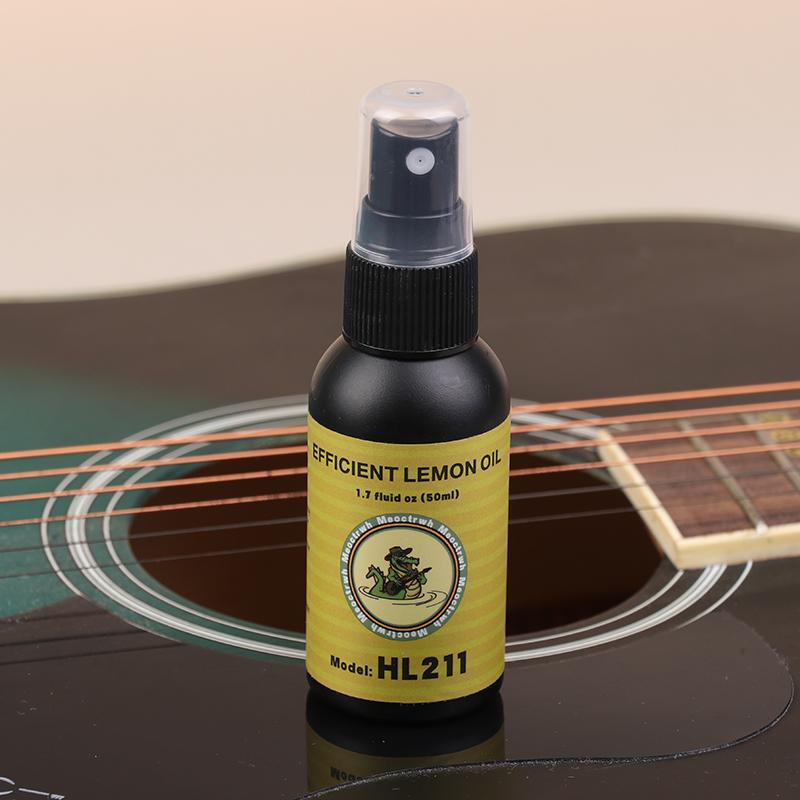 50Ml Guitar Fretboard Lemon Oil For Guitar Fingerboard Cleaning Fret Care Rust-Proof Removes Dirt Grease Extends Fretboard Life