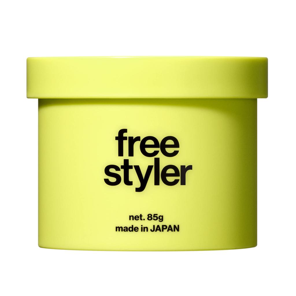 LIPPS Freestyler for Natural Perm Salon Apple Green Wax, 85g, Men, Hold, Style,