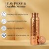 Copper Water Bottle 1 Ltr | Copper Bottle for Men & Women  | BPA Free & Leak Proof | Easy to Carry | Suitable for Yoga, School & Office