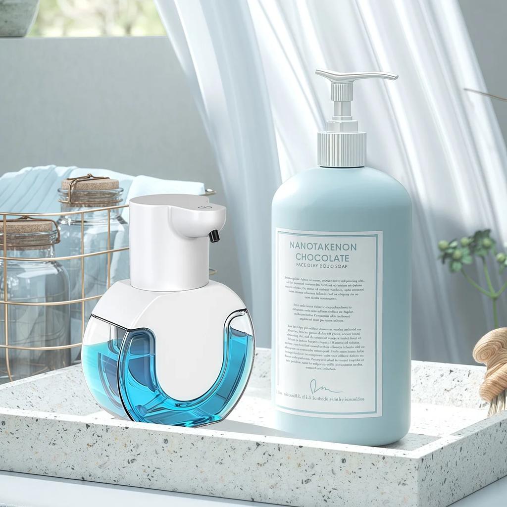 Wall-Mounted Smart Soap Dispenser 420ml Touchless Motion Sensor Washing Hand Device Liquid Soap Dispenser Liquid/Foam Model