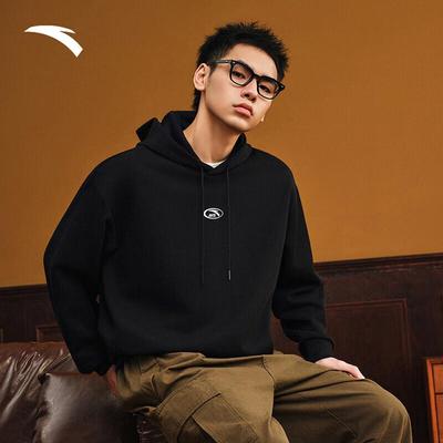 Anta Unisex Casual Hooded Pullover Sweatshirt