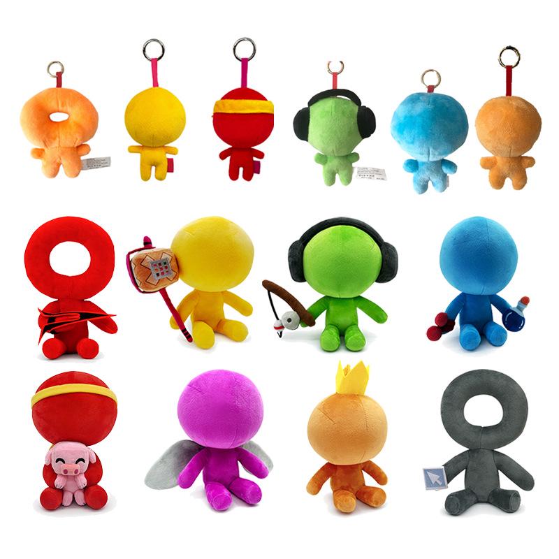 Ciondolo Peluche Stickman di Alan Becker – Bambola Animazione Cartone Animato