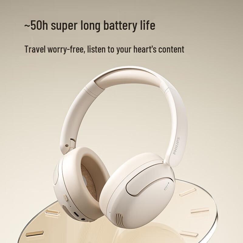 Philips TAH3020 Over-Ear Wireless Bluetooth Headphones
