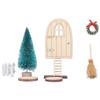 Dollhouse Christmas Decoration 1:12 Miniature Scene Vivid Fashionable Exquisite Design Dollhouse Accessories