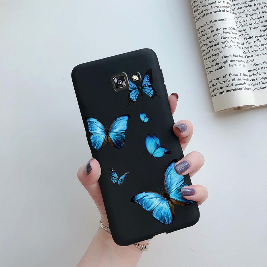 For Samsung Galaxy A5 2016 A510 A5 2017 A520 Case Fashion Sunflower Silicone Soft Phone Case For Samsung A5 A 5 2016 2017 Cover