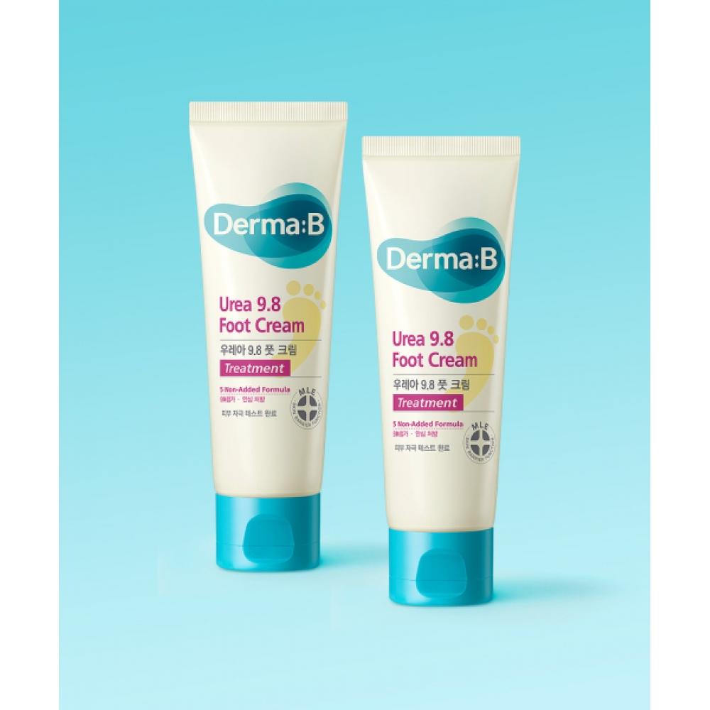 Dermab Urea 9.8 Foot Cream 80mlx 2 NONE